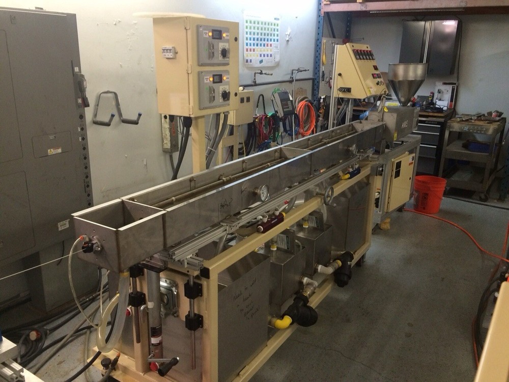 Dual Zone Waterbath Plastic Extrusion