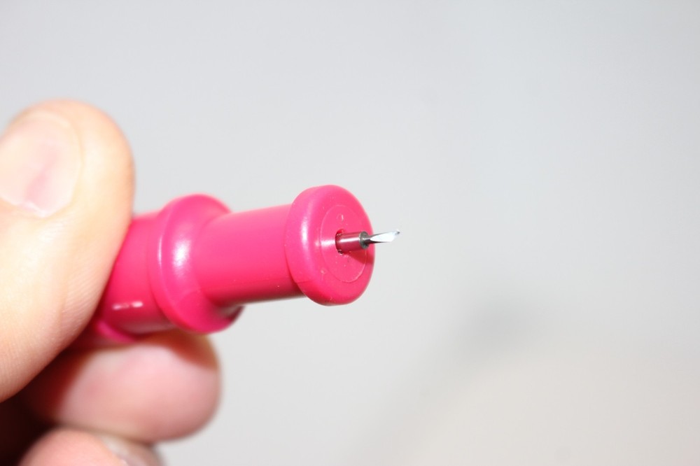 GENUINE Original Cricut RED Plastic Replacement Blade Housing Adjustable euc!