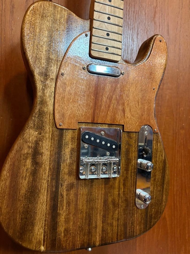 No Telecaster Heathered Brown