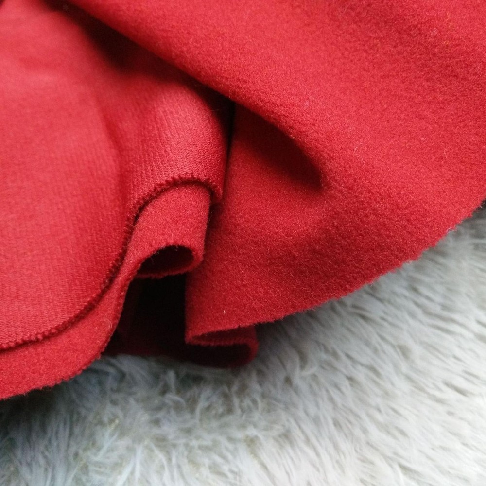 Billiards Pool Tablecloth with Cushion Strips 7ft Red