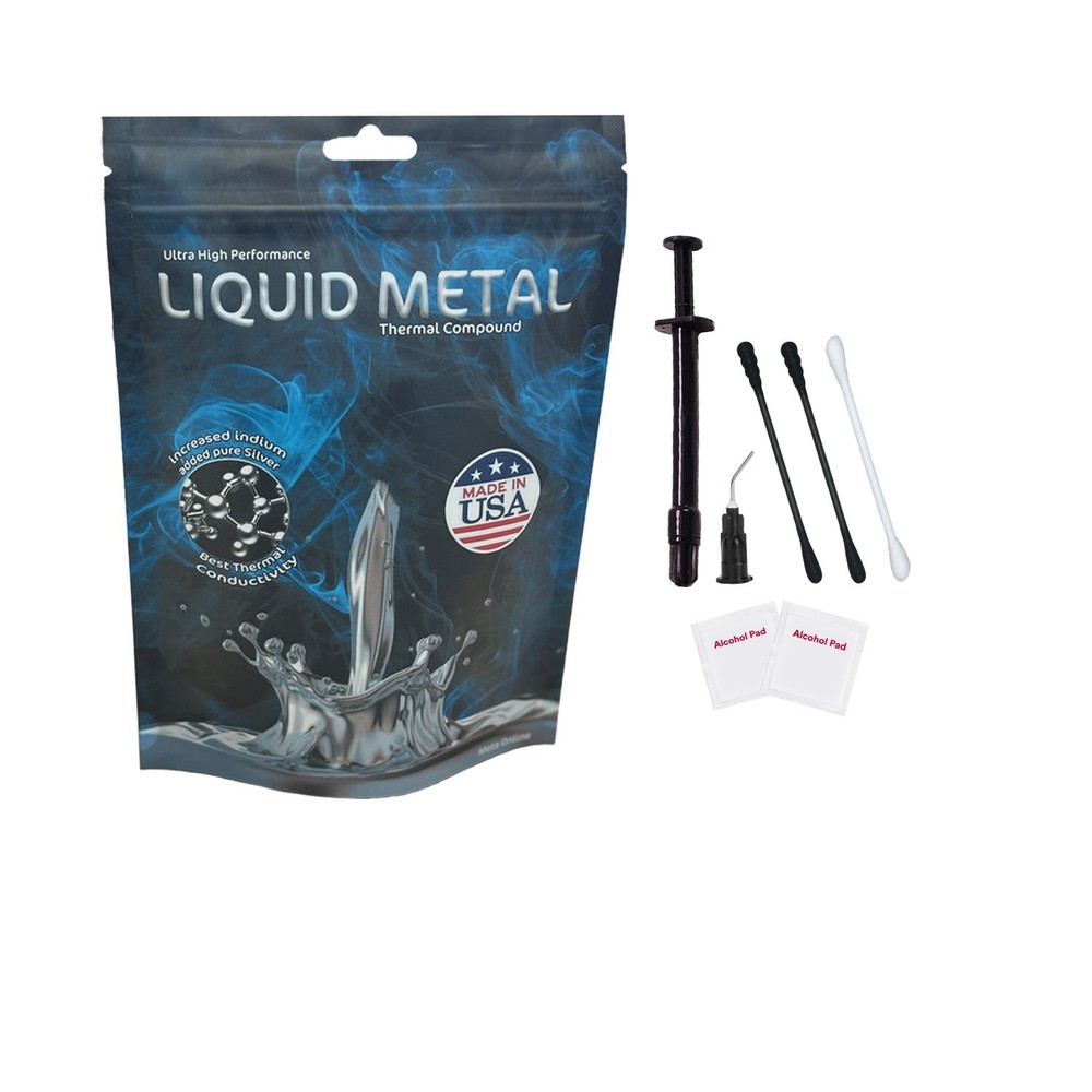 PS5 Over Heating Problem Solver 1.5 Grams Liquid metal thermal paste 130W/m'K