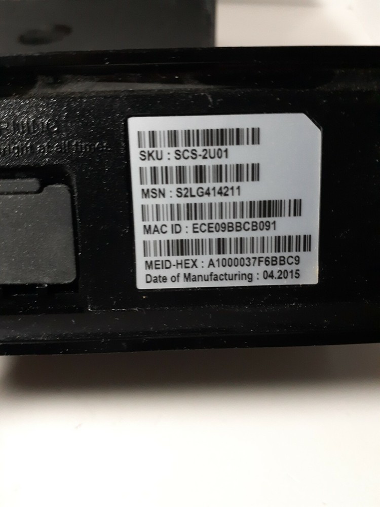 Samsung Network Extender Microcell Signal Booster SCS - 2U01 INCOMPLETE