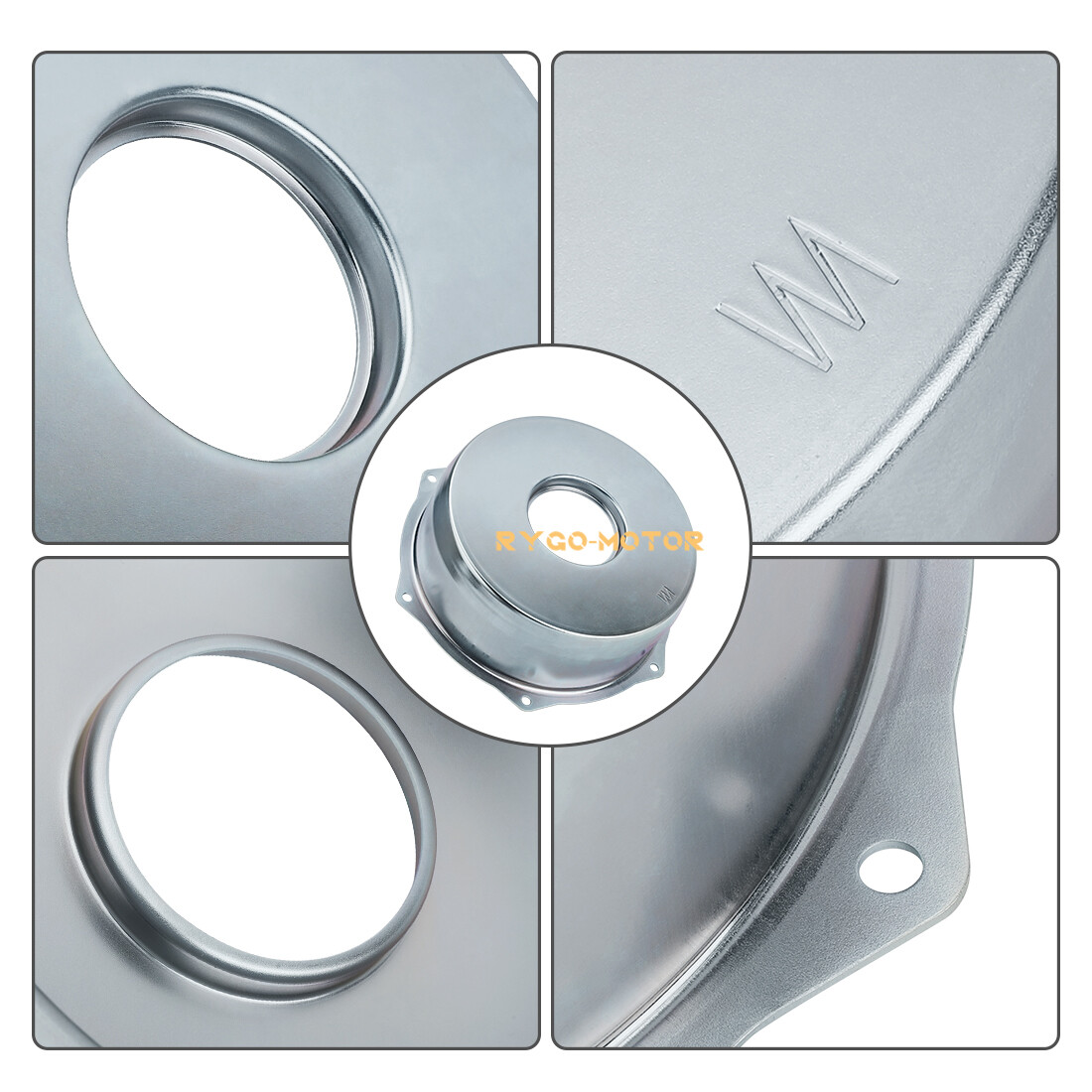 Rear Brake Drum Hub Shoes Cover Kit for Yamaha Big Bear 400 YFM400 4x4 2000-2004