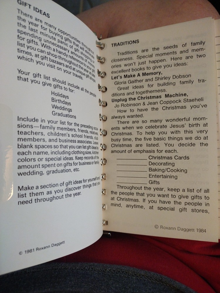 Vintage Goal Planner