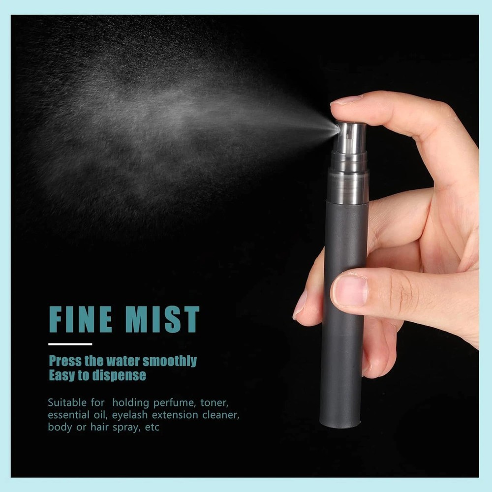 500 Mini Perfume Spray Bottles 10ml Refillable Travel Atomizers