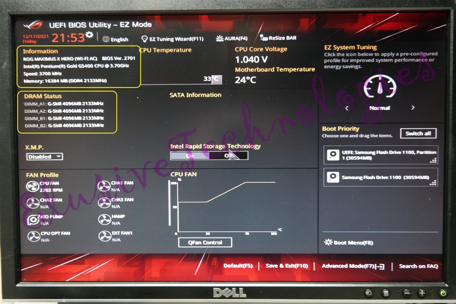 🔥"RMA" Asus ROG Maximus X Hero (Wi-Fi AC) LGA1151 ATX Z370 Motherboard Kit