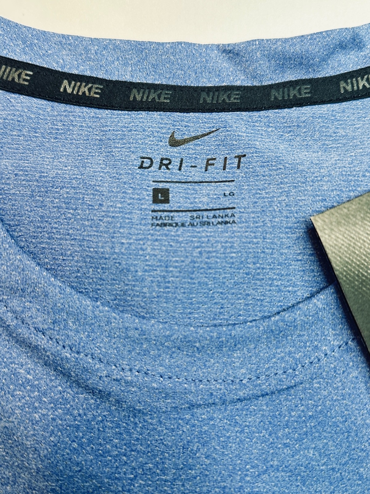 Nike Dri-Fit T-Shirt Athletic for Men Crew Neck Short Sleeve Work out Tee