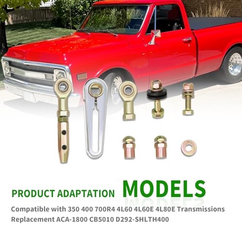 Adjustable Column Shift Linkage Kit ACA-1800 Compatible with 350 400 700R4