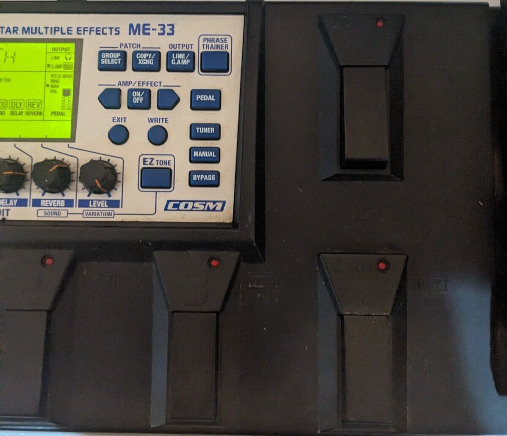 BOSS ME-33 Multiple Multi Effects Processor Guitar Effect