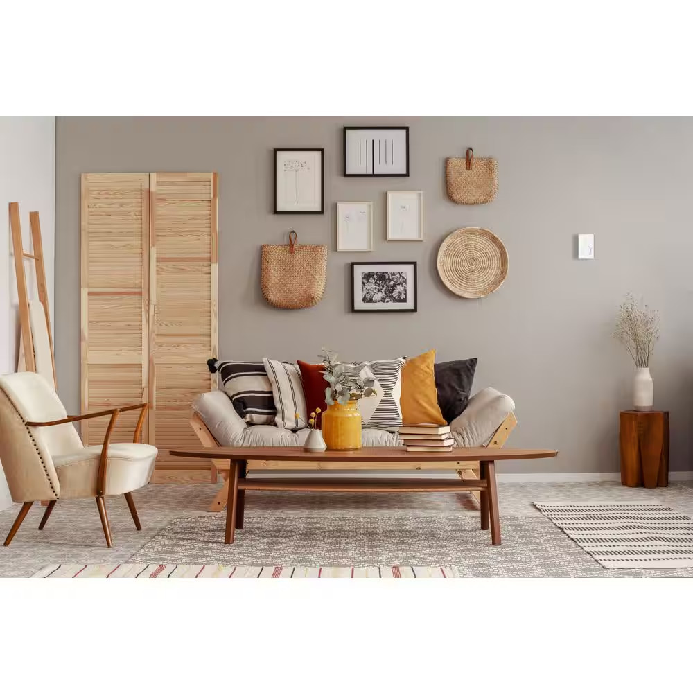 Single-Pole 22 Amp Line Voltage 120/240-Volt Mechanical Wall-Mount Non Programma