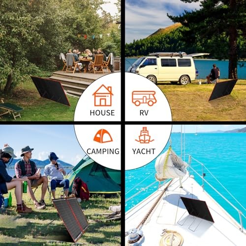 2 Pack Solar Panel Stand, Folding Solar Panel Stand, No Fixed Installation