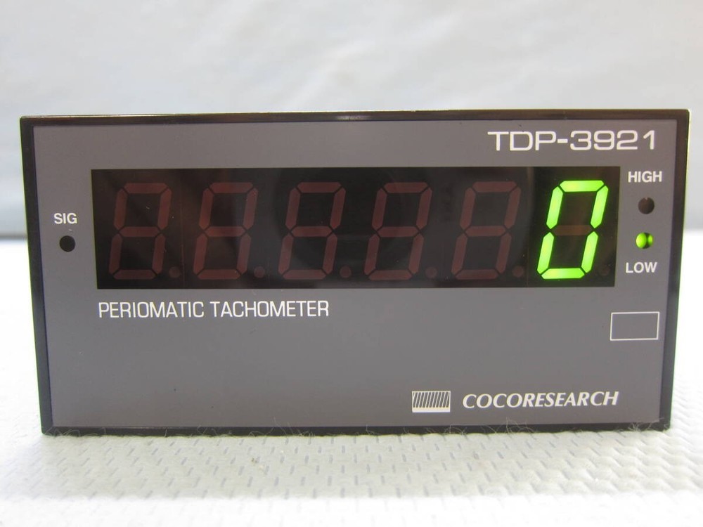 COCORESEARCH TDP-3921 PERIOMATIC Universal Tachometer Unit