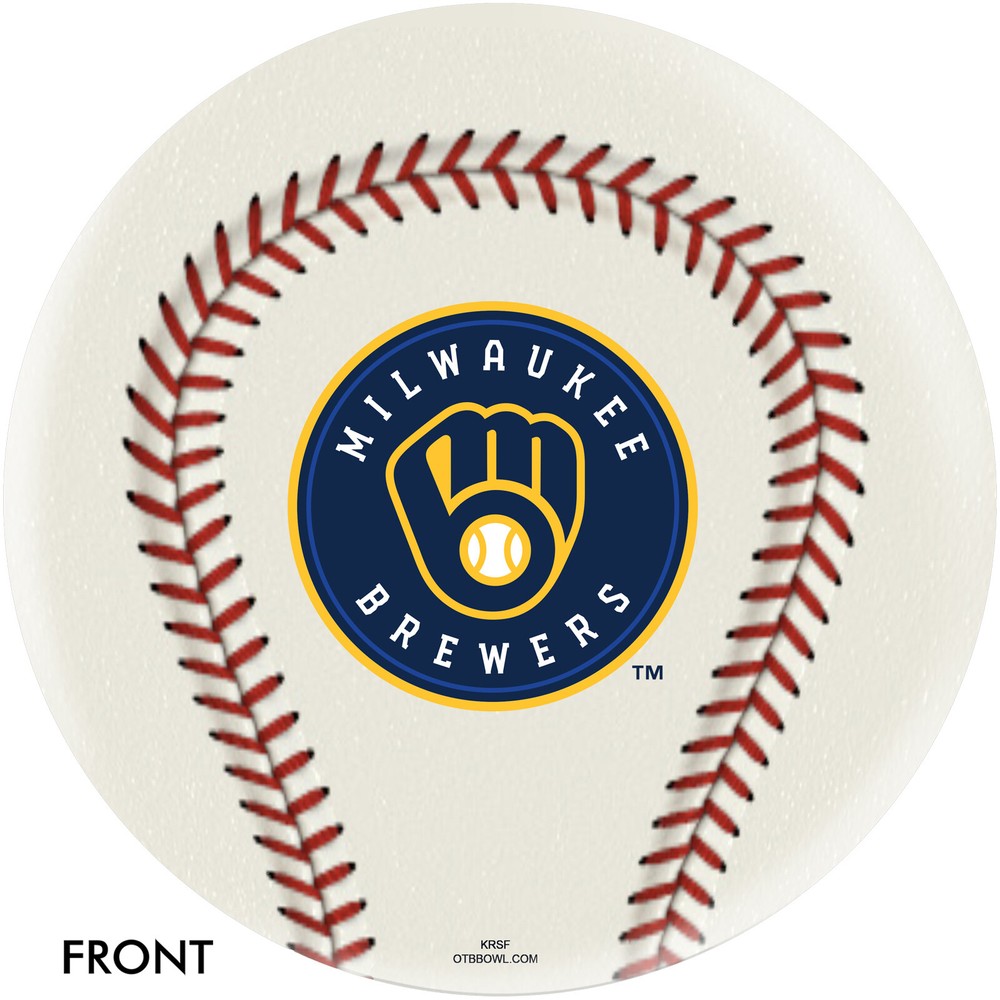 OTB MLB Milwaukee Brewers Bowling Ball