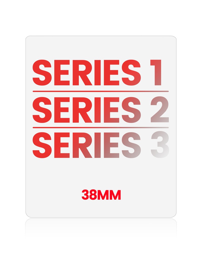Replacement OCA Compatible For Watch Series 1 / 2 / 3 (38MM) (10 Pack)