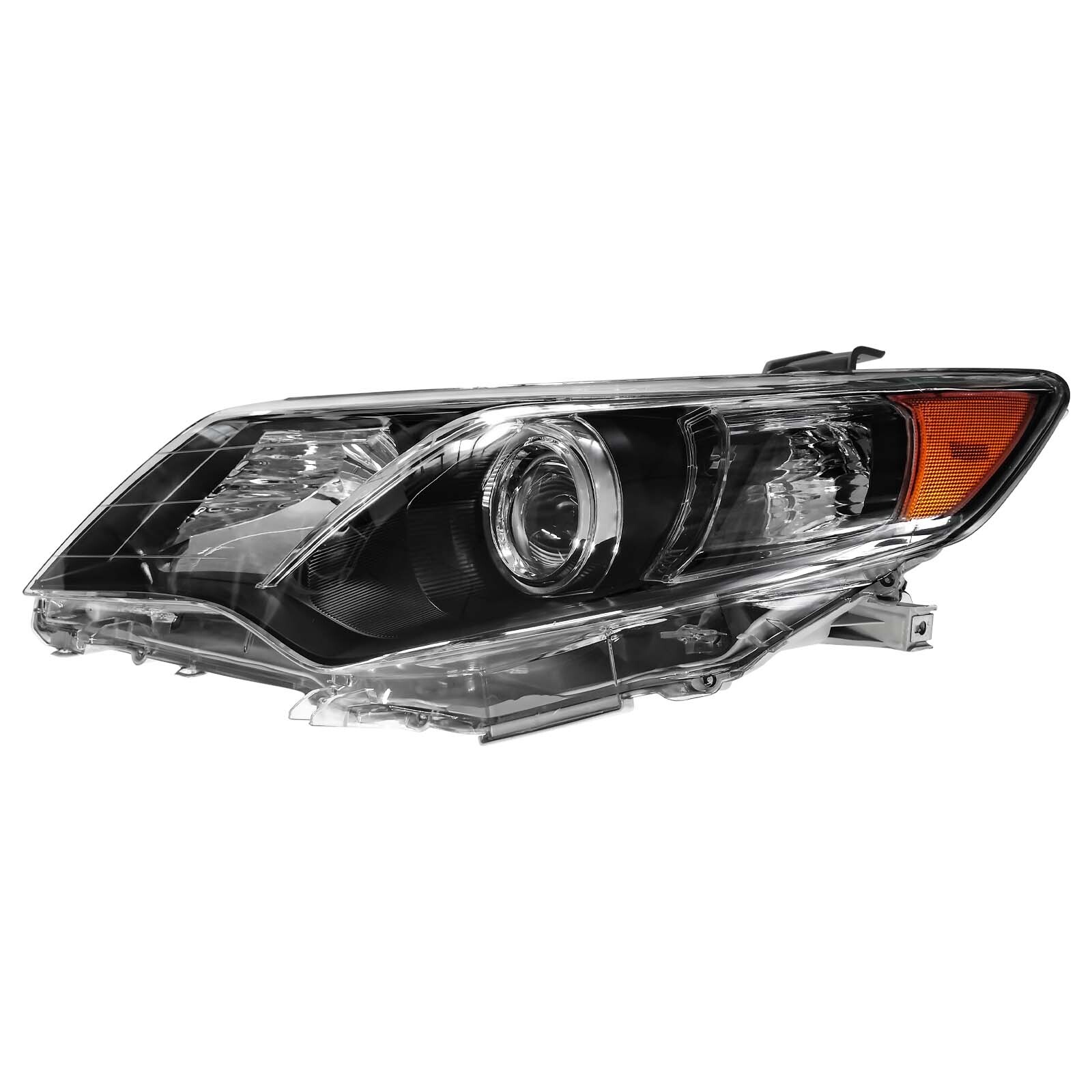 Fit 2012 2013 2014 Toyota Camry Halogen Projector Headlights Assembly Left&Right