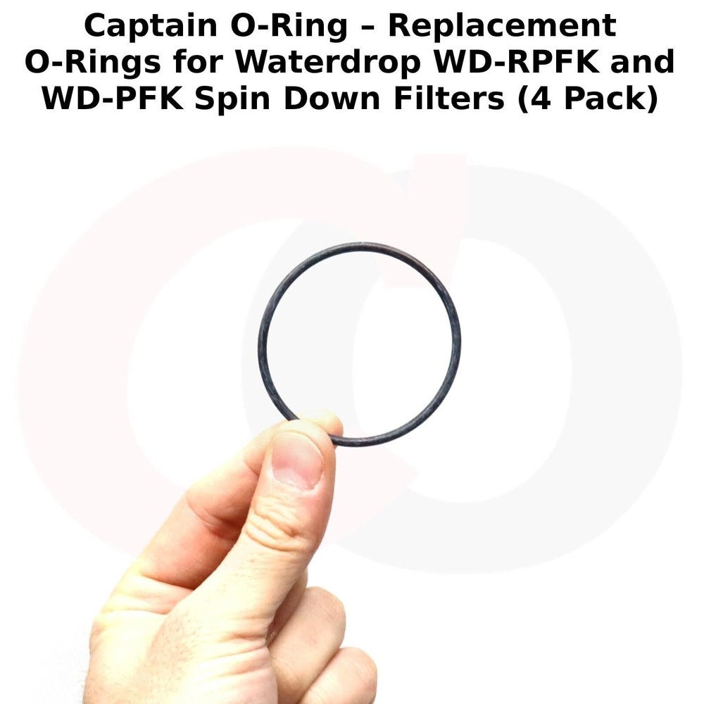 O-Rings for Waterdrop Spin Down Filter WD-RPFK WD-PFK (4 Pack)