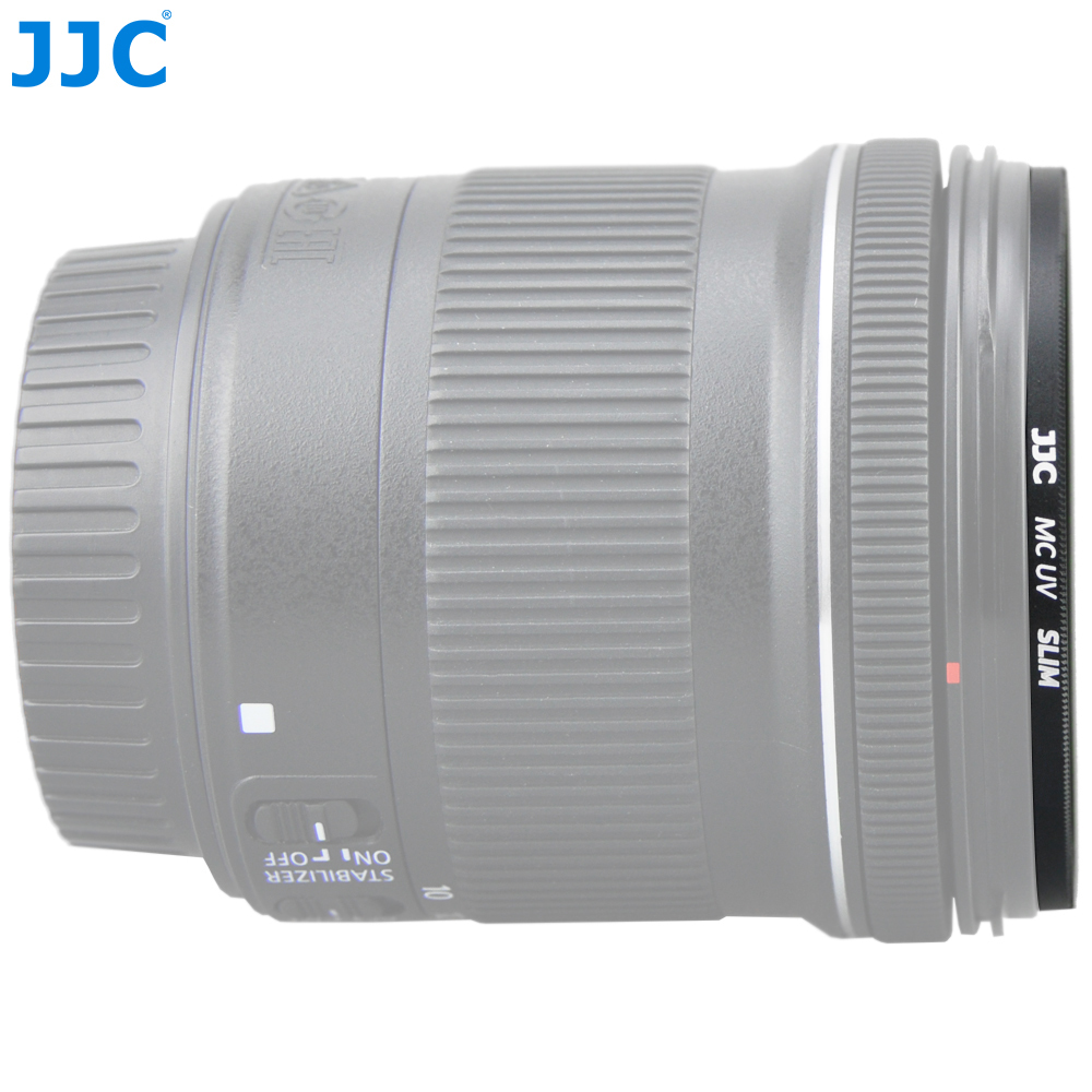 JJC 52mm Ultra-Thin HD UV Filter, Aluminum Frame Thread,Camera Lens Protector