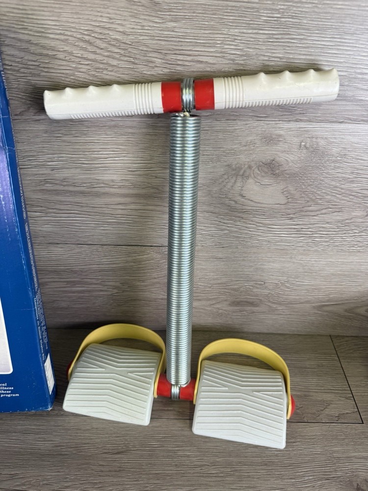 Vintage Aerobic Exerciser Weight Watcher Spring Action Rowing Exerciser in Box