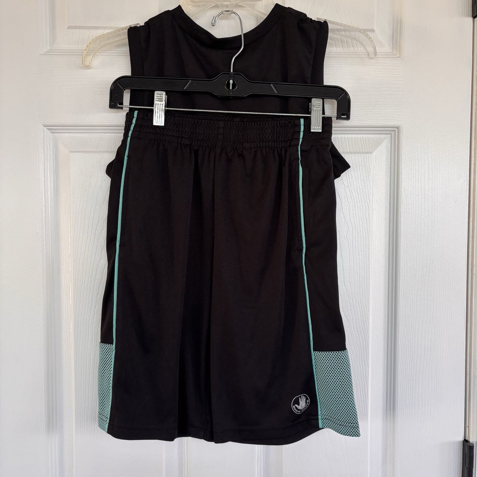 Body Glove Boys Sleeveless Athletic Jersey Top & Shorts Set Medium 10/12