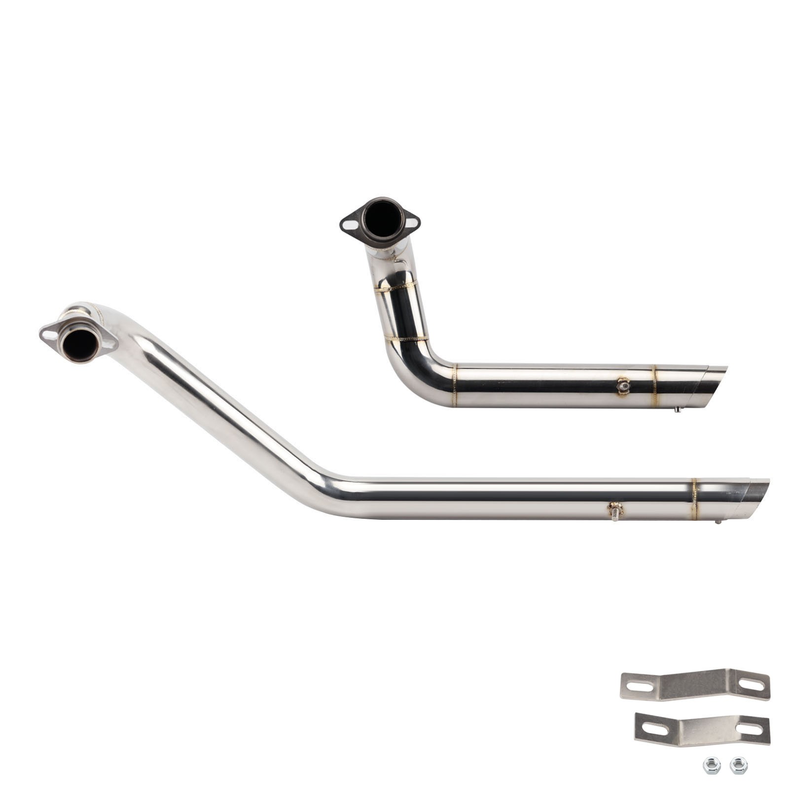 Shortshots Staggered Exhaust Pipe System For Kawasaki Vulcan 800 VN800 1995-2006