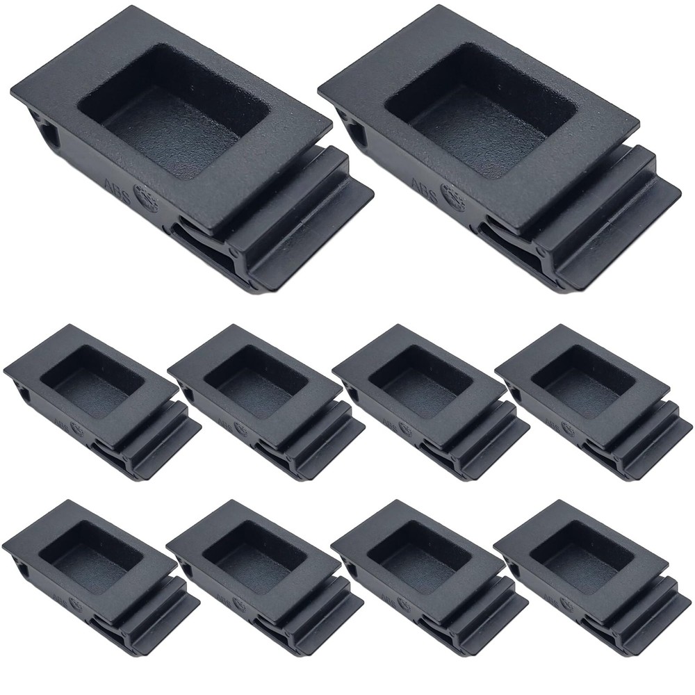 Evan Flush Panel Slide Latch Compatible with SOUTHCO A3-40-625-12, 10 pack