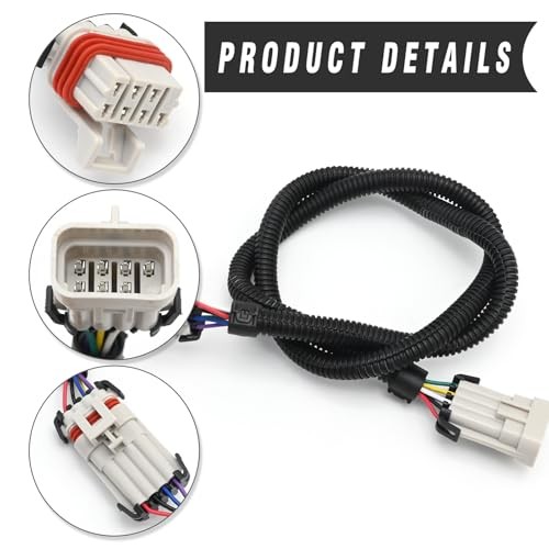 UOIENRT 2Pcs 36''/91.44cm Ignition Coil Relocation Extension Harness