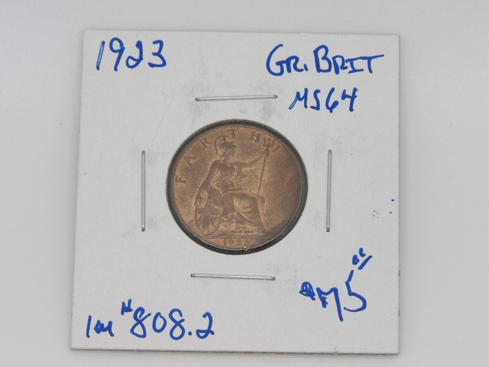 Great Britain 1923 Farthing