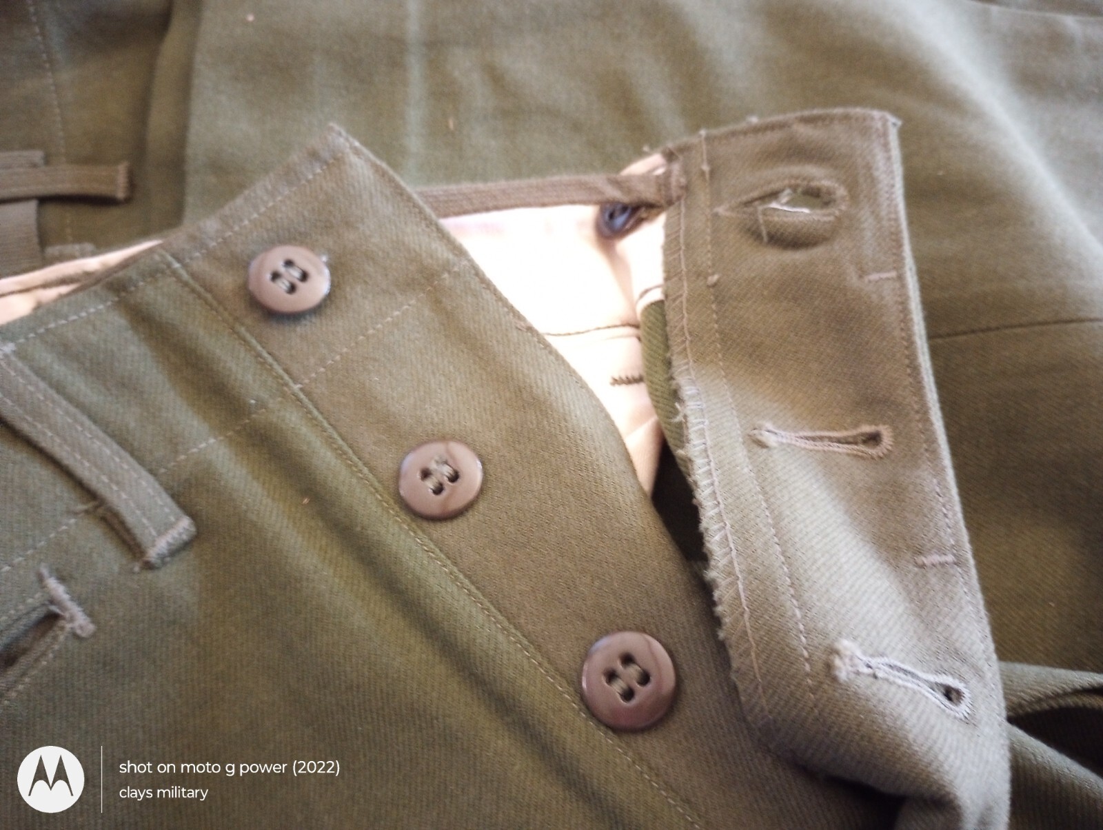 GENUINE U.S MILITARY M-51 MODEL 51 WOOL FIELD PANTS OD GREEN SMALL REGULAR 1951