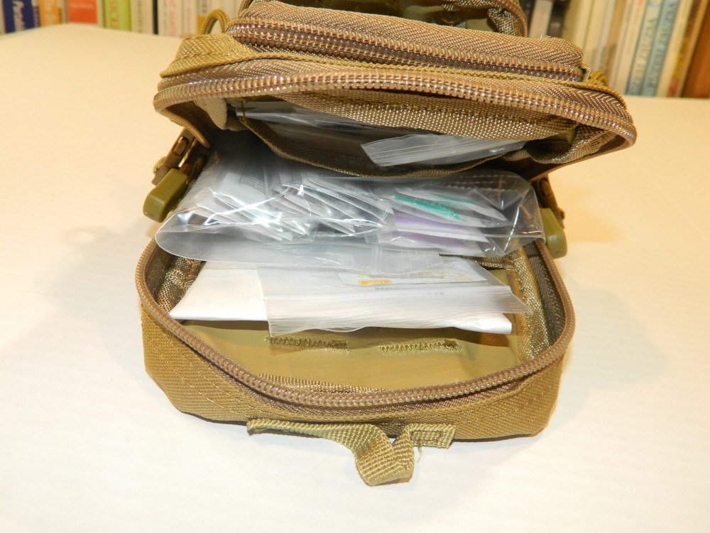 44 Essentials Items Back Packing, Hiking, Mountain Biking First Aid Kit