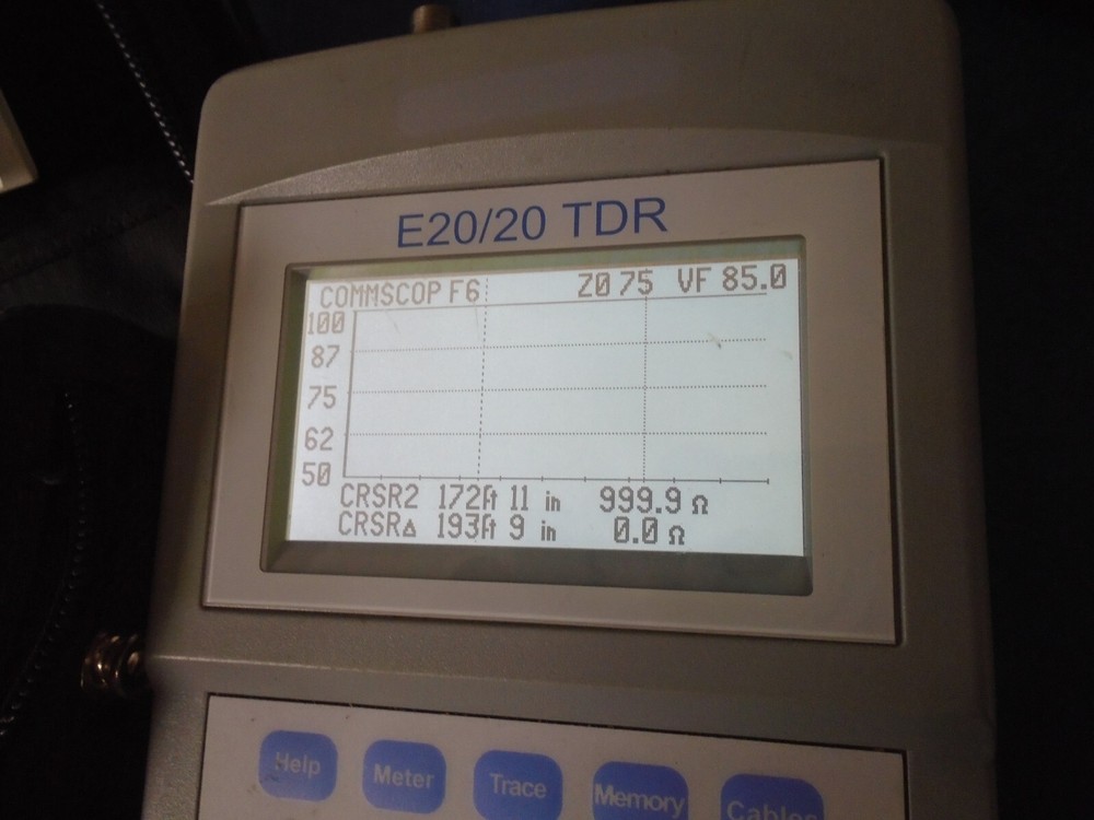 AEA E20/20 TDR tester E20/20F Network TDR CATV