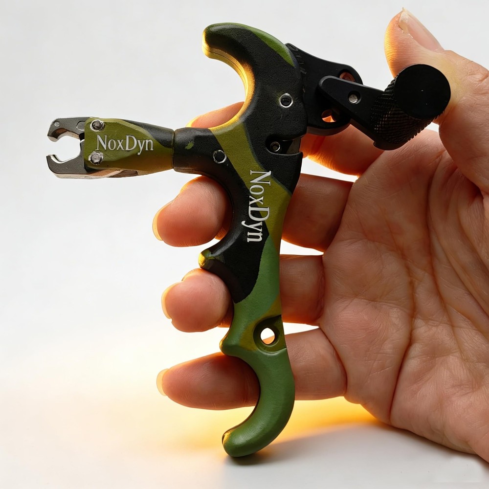 Archery Release 360° Rotatable Thumb Release for Compound Bow Green