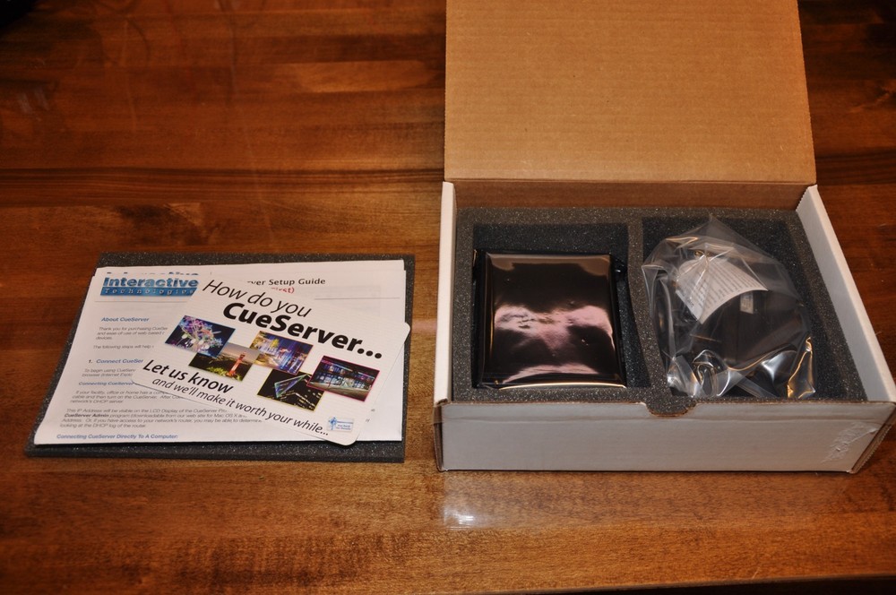 Interactive Technologies CueServer CS-816 DMX Lighting Controller w/Ethernet