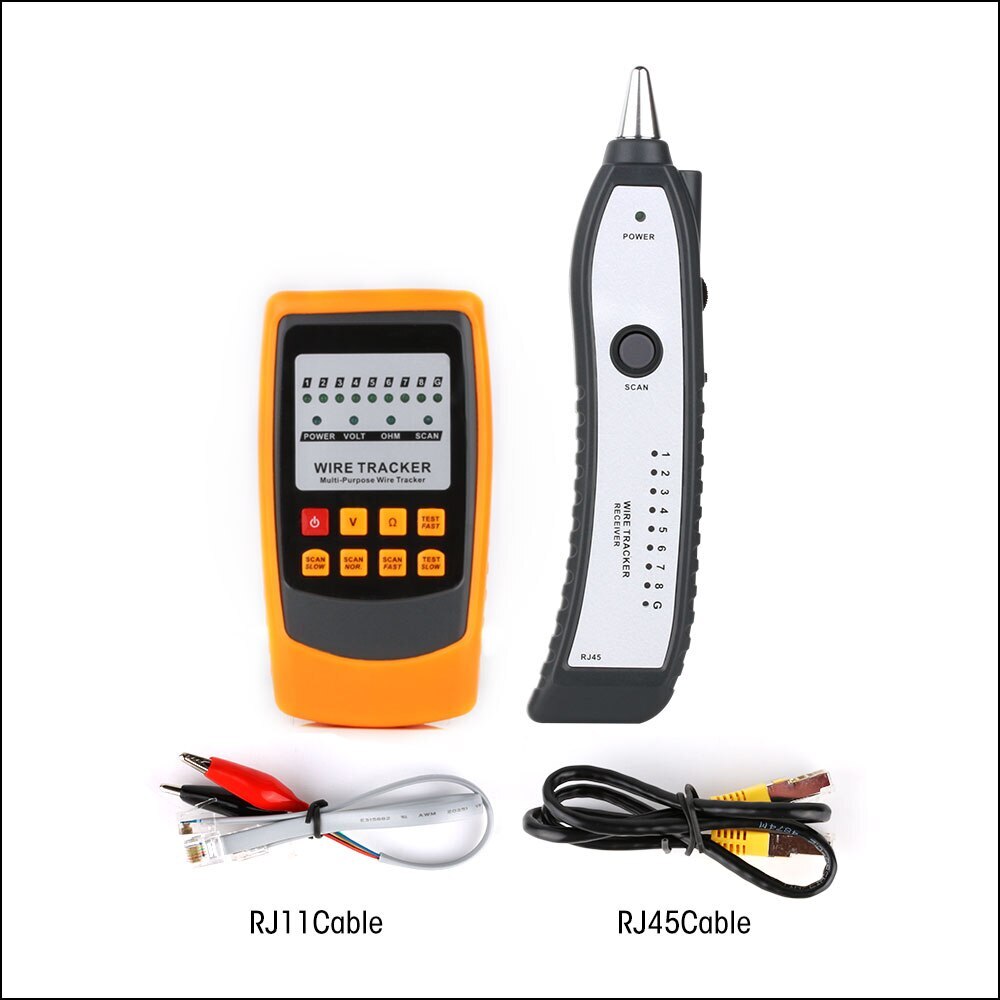 Wire Tracker Network Cable Tester Power Cable Detector Telephone Wire Tracker