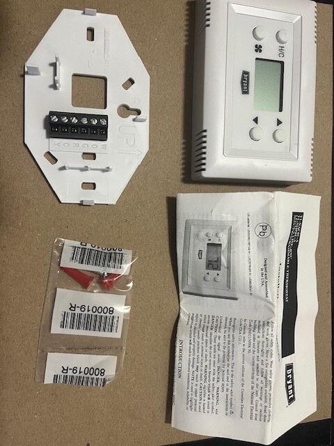 T1-NAC01-A RNC Non-Programmable Thermostat