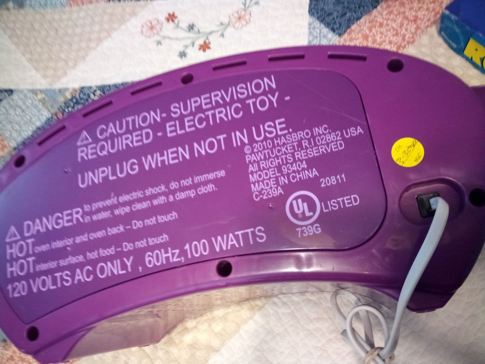 Easy Bake Ultimate Oven Purple, Oven Only, Tested Working EUC