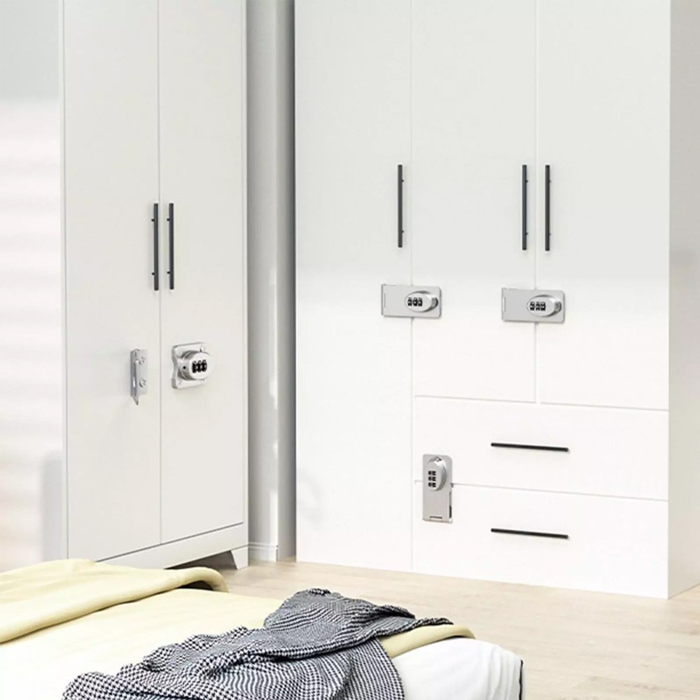 Combination Lock Keyless Door Lock For Home Use Compact And Space-Saving