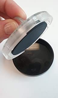 Hubco Seal Impression Inker, Shiny, 2-inch Round Diameter Large