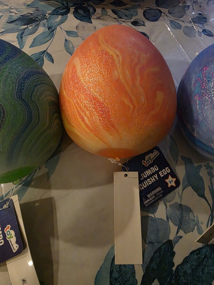 3 Jumbo Swirl Squishy Egg