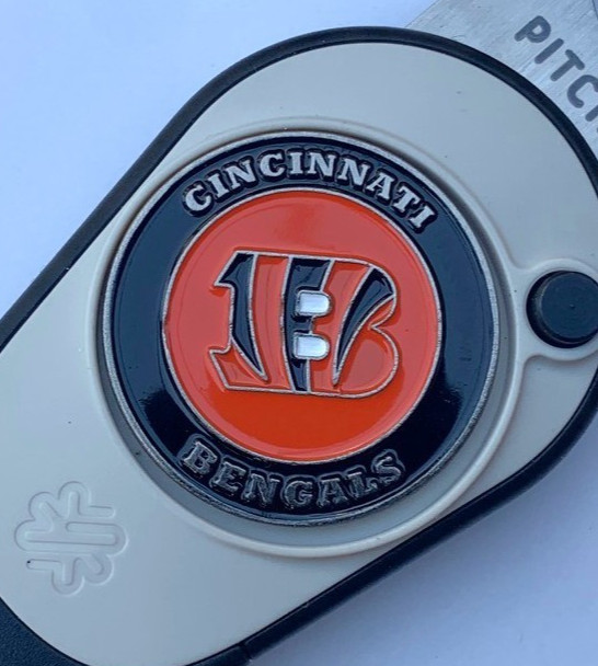 Cincinnati Bengals Pitchfix Icon Switchblade Golf Ball Marker Divot Tool
