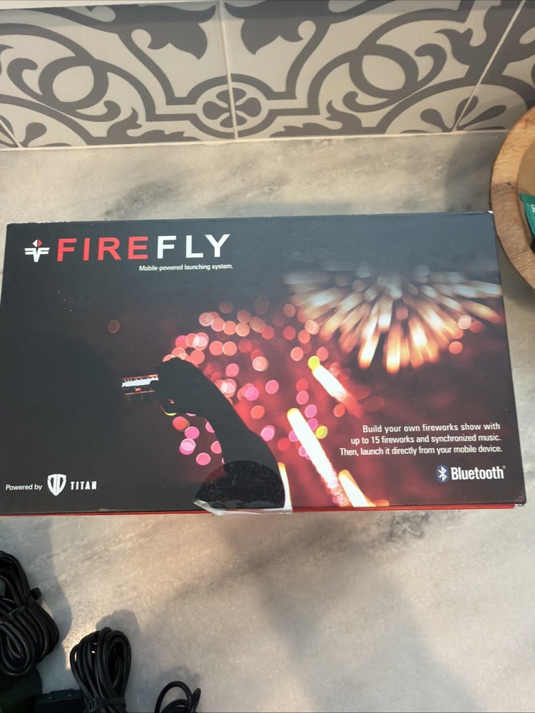 FireFly Titan-1 Bluetooth Mobile Fireworks Launch System +19 Igniter Clips 🚀