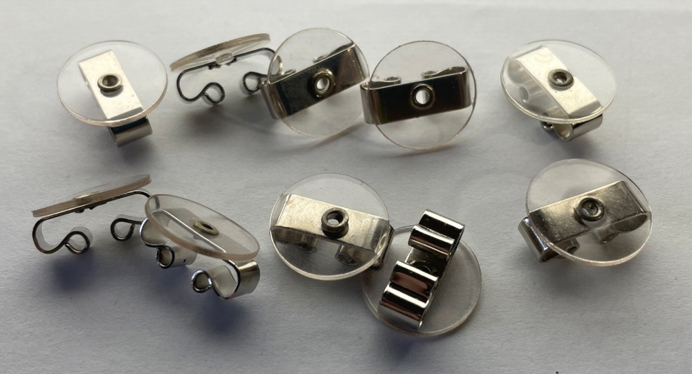 Plastic Disc Bolo Slide 10 Pieces