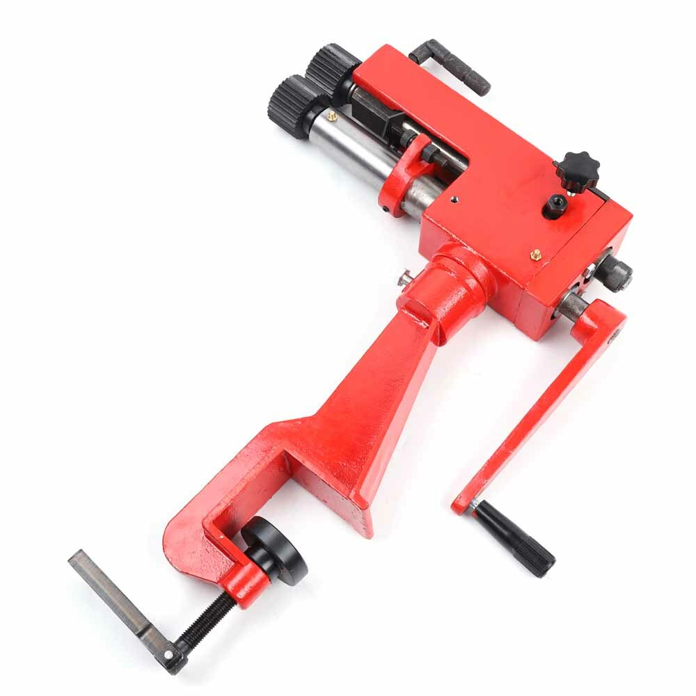 7in Sheet Metal Bead Roller Bending Bender Rolling Machine 6Die RM-08 Red Device