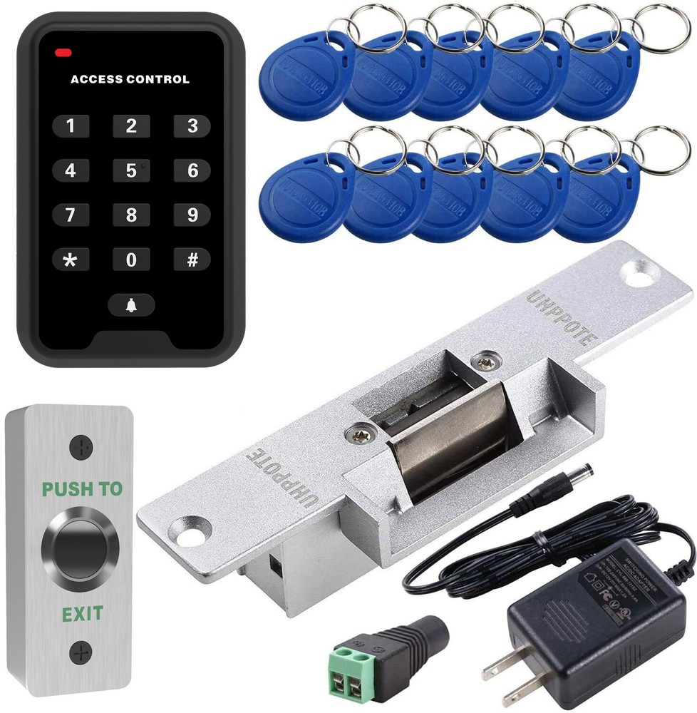 One Door Access Control Keypad System with Fail-Secure Strike Lock