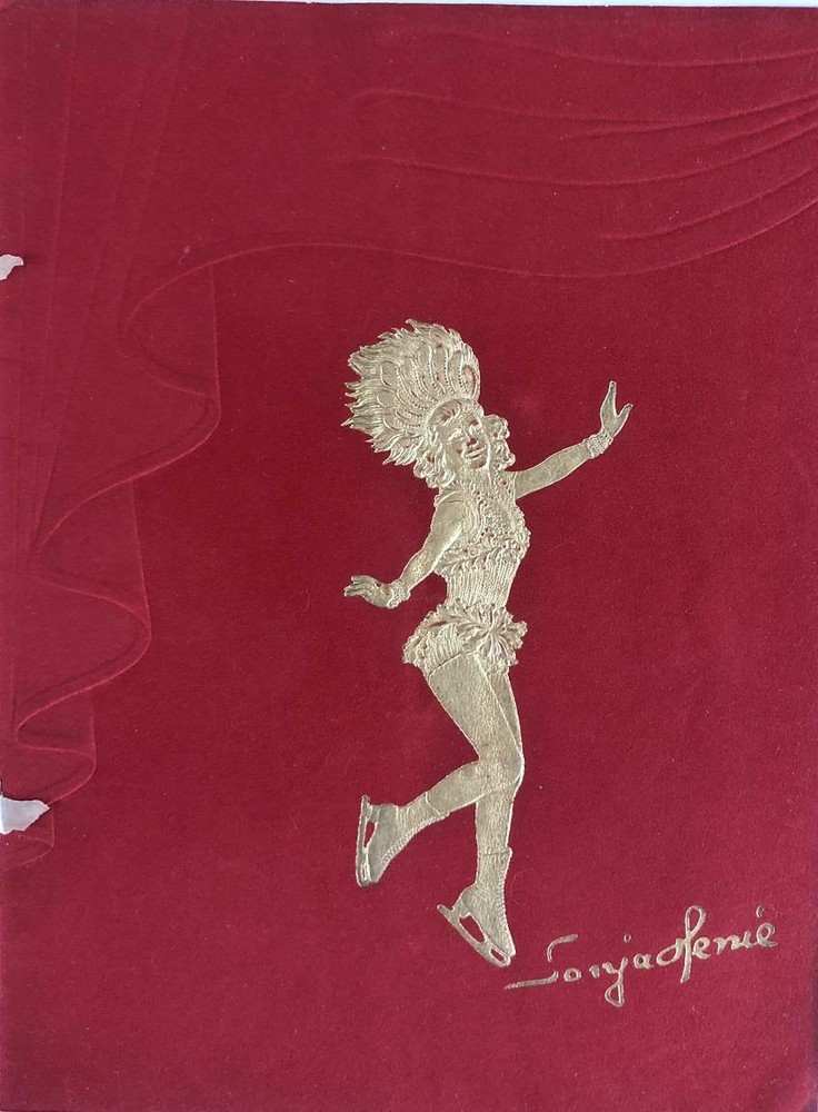 Sonja Henie- 1946 Vintage Ice Skating Program