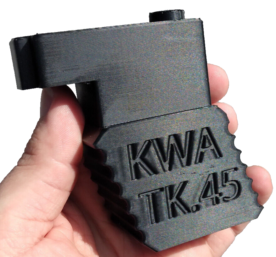 KWA TK.45 AEG Airsoft Odin Speedloader Adapter (Black)