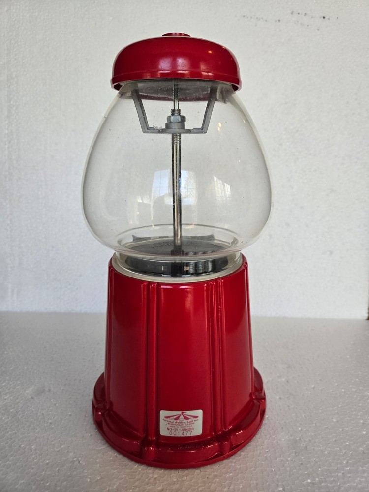 Vintage Carousel Gumball Machine 1985