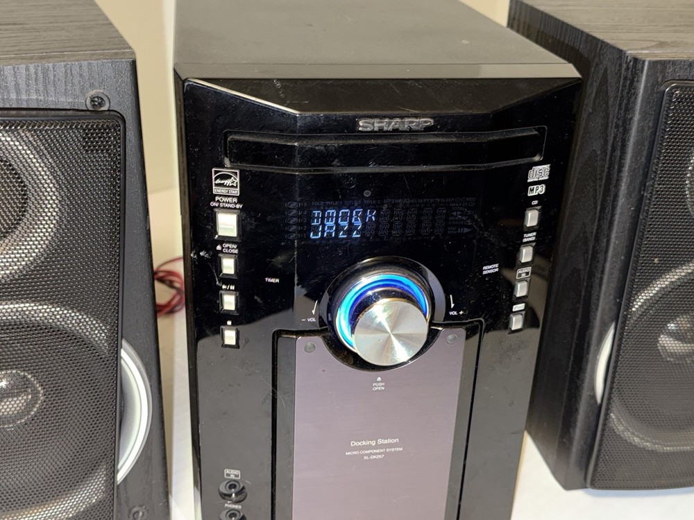 Sharp XL-DK257N Micro Component Stereo System iPod Dock CD & AM/FM Free Ship
