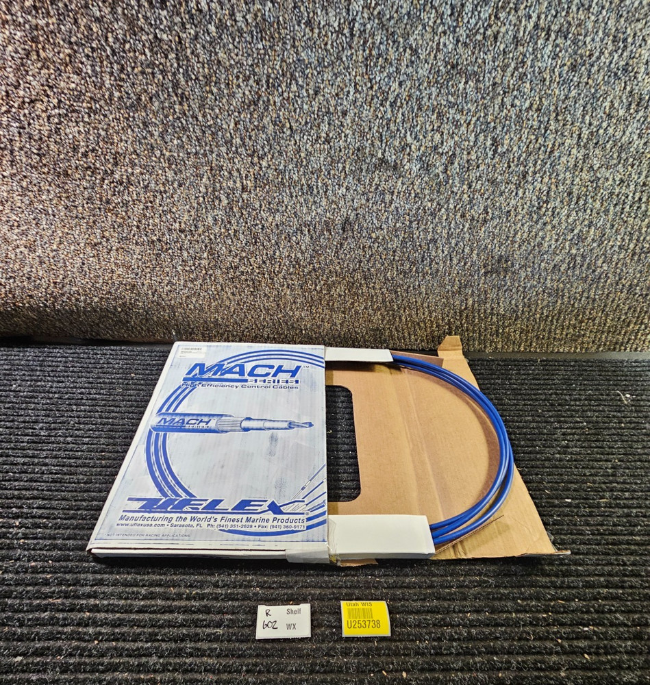 Uflex MACHZEROX14 Engine Control Cable 14' Length 3.4" Stroke 10-32 Thread