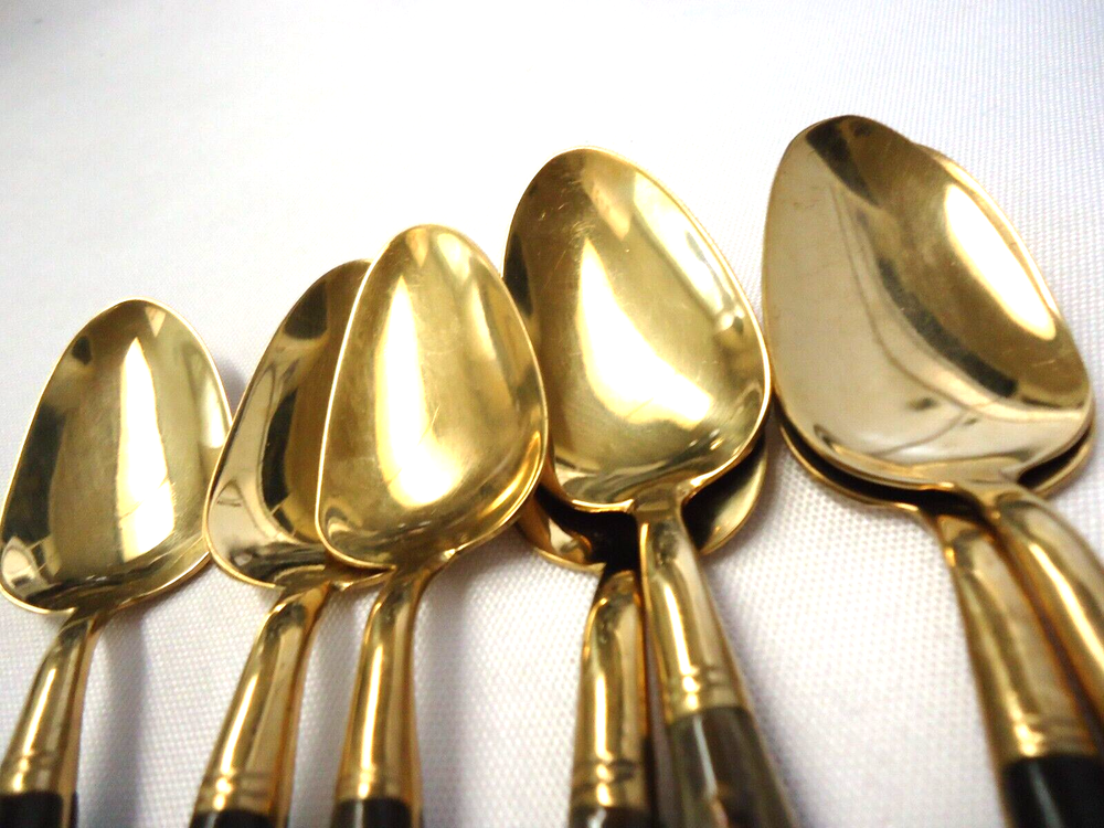 SIAM BRASS FLATWARE 24-pieces