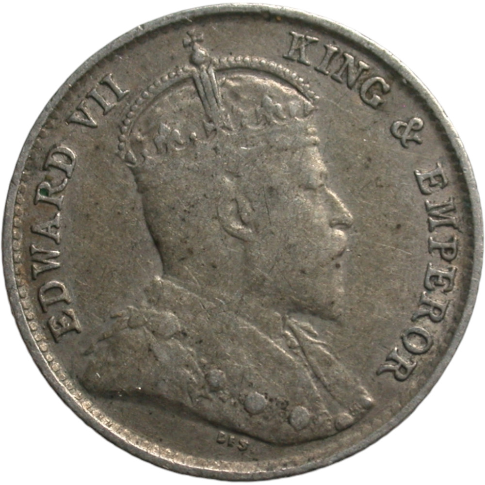 Strait Settlements 1902 5 Cents